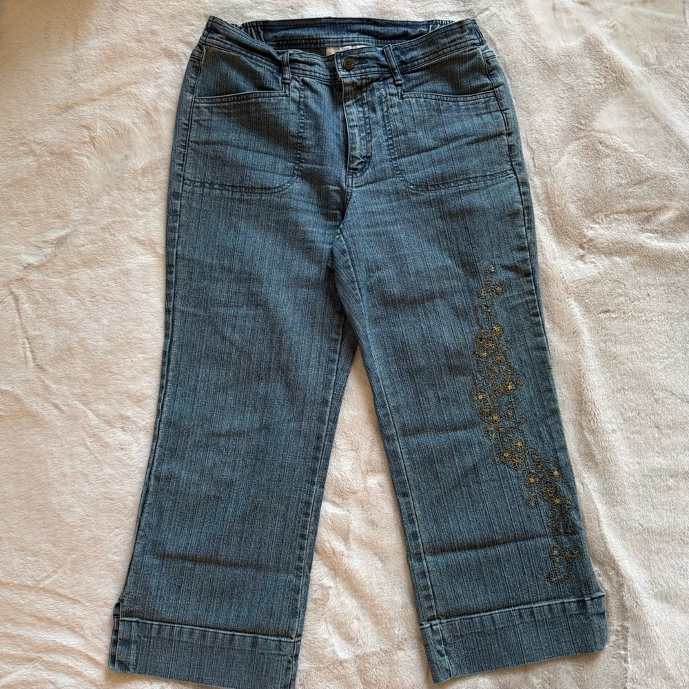 Sag Harbor Dark Wash Cropped Jeans